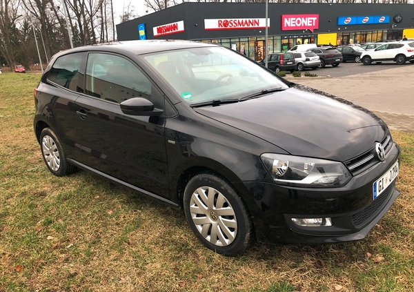 Volkswagen Polo cena 18500 przebieg: 93560, rok produkcji 2012 z Wieruszów małe 529